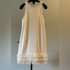 Trina Turk white cocktail dress